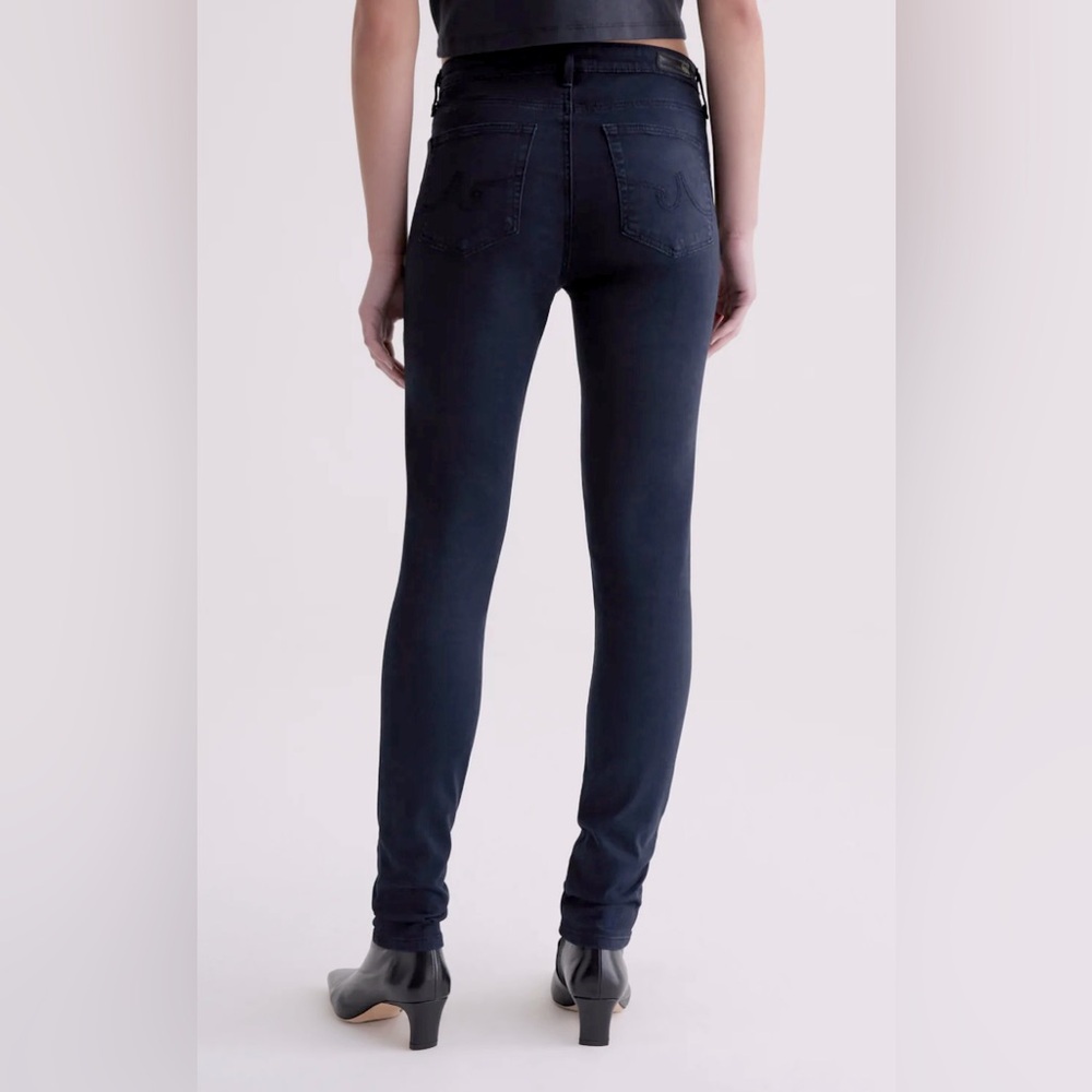 AG Adriano Goldschmied Prima Cigarette Leg Jeans Sulfur Deep Navy Size 27R - Picture 5 of 17